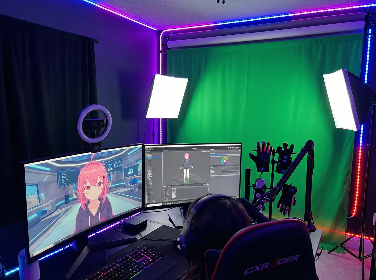 抖音虚拟主播方案 - 史前一万年下载 VTuber 技术